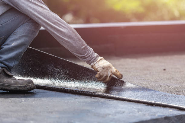 Professional Interior Drainage System technician working in Titusville, NJ